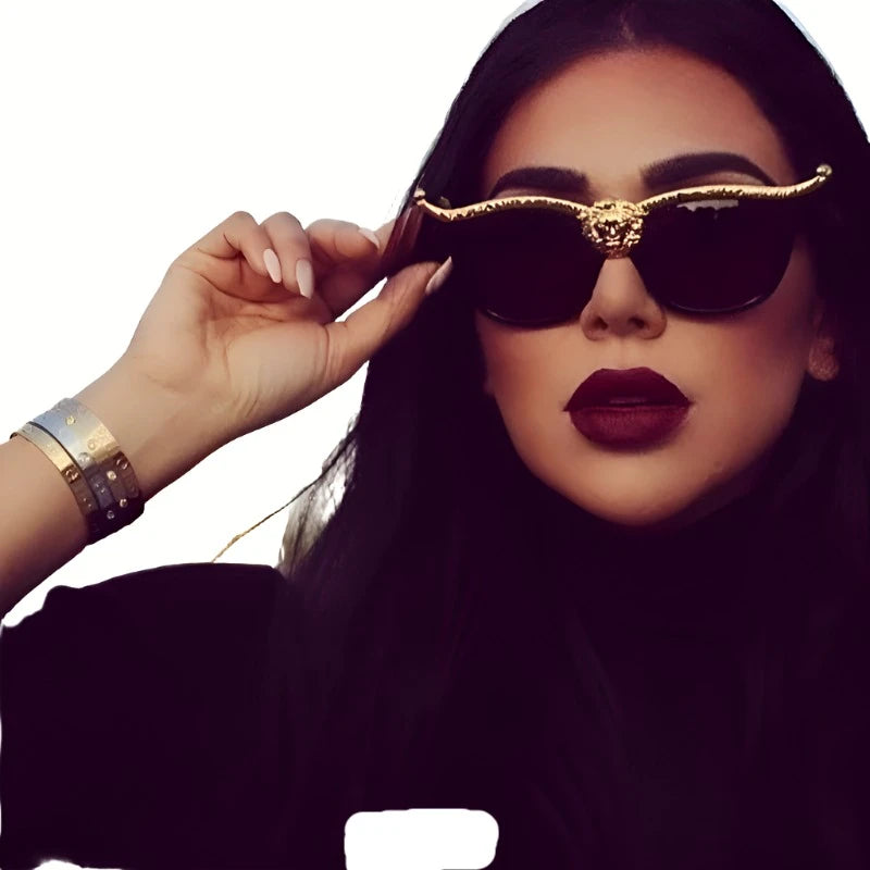Oversized Cat Eye Sunglasses