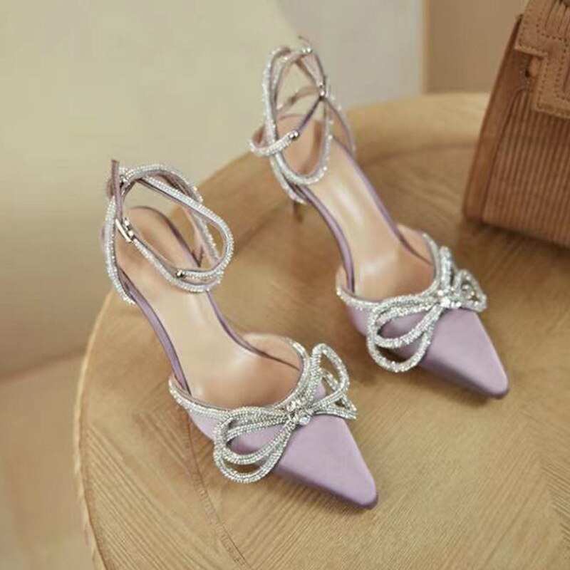 Women Butterfly-Knot Heels