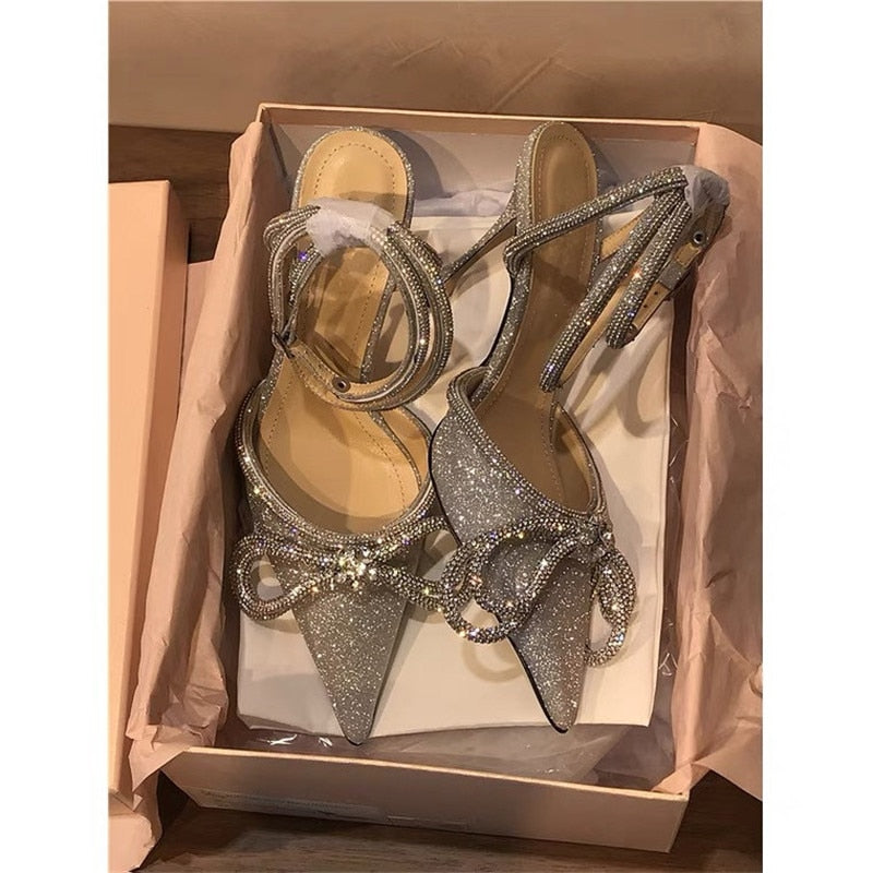 Women Butterfly-Knot Heels