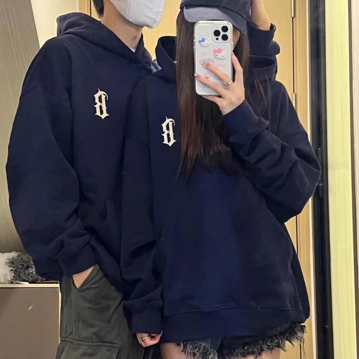 Matching Couple Hooded Sweater