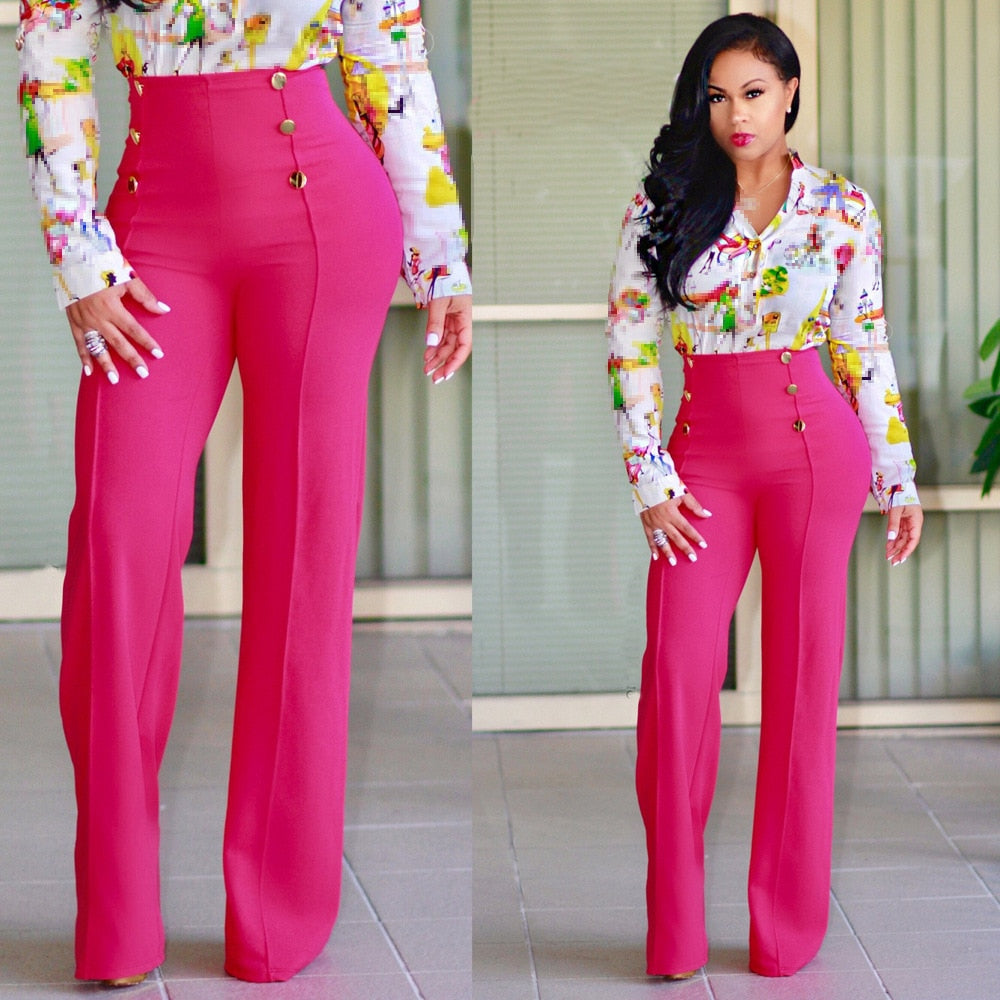 Women High Waist Pants