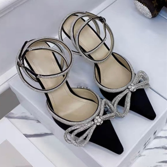 Women Butterfly-Knot Heels