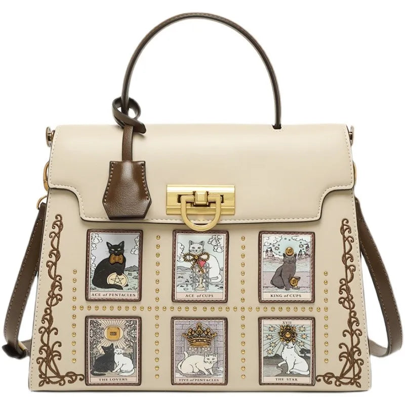 Light Luxury Brand Genuine Leather Handheld Women's Bag