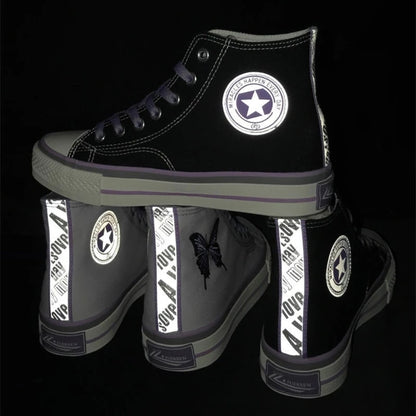 High Purple Sneakers For Girls