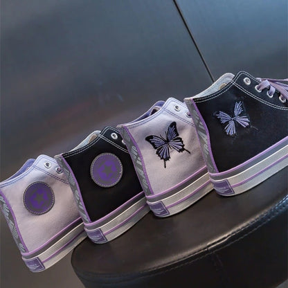 High Purple Sneakers For Girls